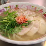 ★Refreshing minced chicken pho