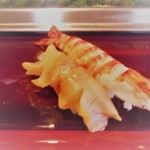 初寿司 - 巻海老・赤貝