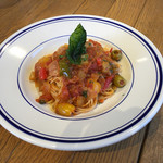 CAFE M - いろいろ野菜のトマトソースPasta