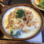 CAFE M - カキのクリームグラタン