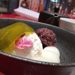 イッピン カフェ - 桜アイスクリーム 2016/04/15