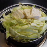 玉山支所前食堂 - ホルモン鍋