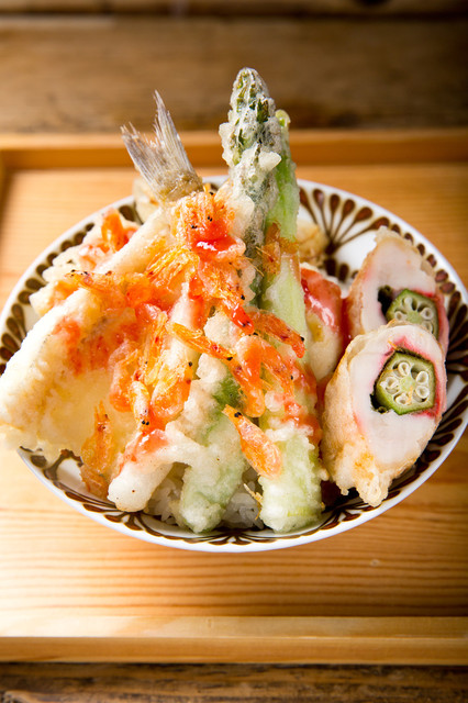 カウンターお野菜天ぷら Mego あおば通 天ぷら 食べログ