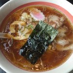 幸楽苑 - 極旨醤油チャーハンセット（682円）のラーメン