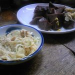 豚の味珍 - たんぶつ、腐乳、岩塩、辛子