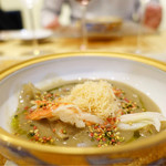 トゥ・ラ・ジョア - 鱶鰭の蟹風味