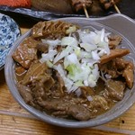 もつ焼 でん - 牛もつ煮込み♪450円(税別)