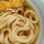 爽亭 - いか天うどん　￥470 