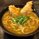 めん処 つるつる亭 - とり天カレーうどん880円（税込）