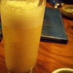 酒菜家 - フレッシュパインサワー550円