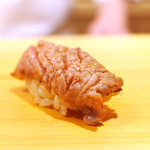 鮨 あらい - 大トロ炙り