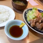 キッチン丸山 - とり天セット 680円