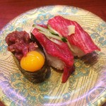 Heiroku Sushi - 霜降り桜肉セット