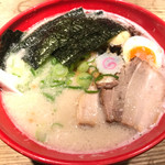 西麻布 五行 - キャベツもやし五行とんこつ麺 1,150円