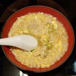 鬼無里村 - 「すっぽん 雑炊 (680円)」