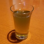 鬼無里村 - 「すっぽん 胆入りグリーン活力酒 (680円)」