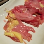 鬼無里村 - すっぽんの刺身って最高♪