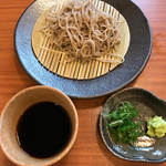 蕎麦工房 膳 - もりそば　細かい