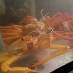 鬼無里村 - 水槽のカニ♪