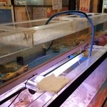 鬼無里村 - 店内の大きな水槽