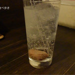 しゃけ小島 - 梅干しサワー　４５０円