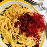 パステルイタリアーナ - 2017/4/1 ディナーで利用。
      鶏そぼろと高菜のピリ辛ソース(麺1.5倍)(1,069円)
      