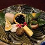 由布院 玉の湯 - 旬の山菜等の盛合せ