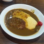 かわしん - 「オムハンバーグカレー (980円)」