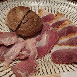 由布院 玉の湯 - 鴨鍋(クレソンを添えて)