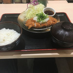 松のや - おろしロース定食