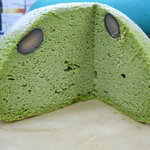 スィーツ ファクトリー ナカタ - 抹茶スフレ内部