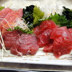 一平 - まぐのののうてんと中落ちの盛り合わせ