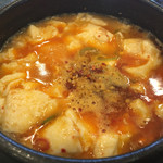 レストラン京泉 - おぼろ豆腐チゲ(ハーフ)