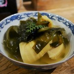 ビストロ割烹 YAOYA - 若竹煮（塚原朝堀り）