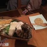 じどりや 穏座 - 野菜、つくね