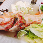 酒肴結 さかぐち - キンキの酒蒸し