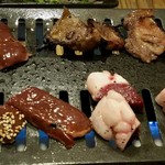 宇多津ホルモン - 焼きます♪