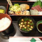 おばんさいDINING じん - 刺身定食 980円