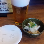 旬の魚と旨い酒 山田食堂 - 突き出しです