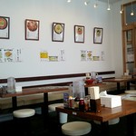 麺屋 海嵐 - 店内。