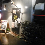 鉄板料理 風神 - お店の外観　2017.3