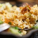 ステーキ＆ハンバーグ ひげ - パラパラ