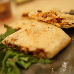 ゆるり家 - きつね納豆キムチ焼き