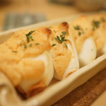 ゆるり家 - はんぺん明太マヨ焼き