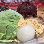 イッピン カフェ - 宇治抹茶アイスクリーム 2016/05/09