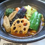 一文字カリー店 - アサリベーコンスープカリーのみのアップ