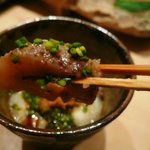 新鮨し - 茶ぶり赤ナマコは分厚いけどビックリするほど柔らかい