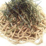 つけ蕎麦　安土 - 鶏つけ蕎麦のお蕎麦
