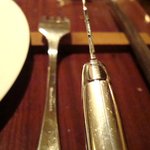 Kamekichi bistro - Laguiole cutlery