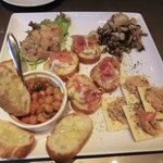 オーバーテイク - 前菜盛り合わせ
